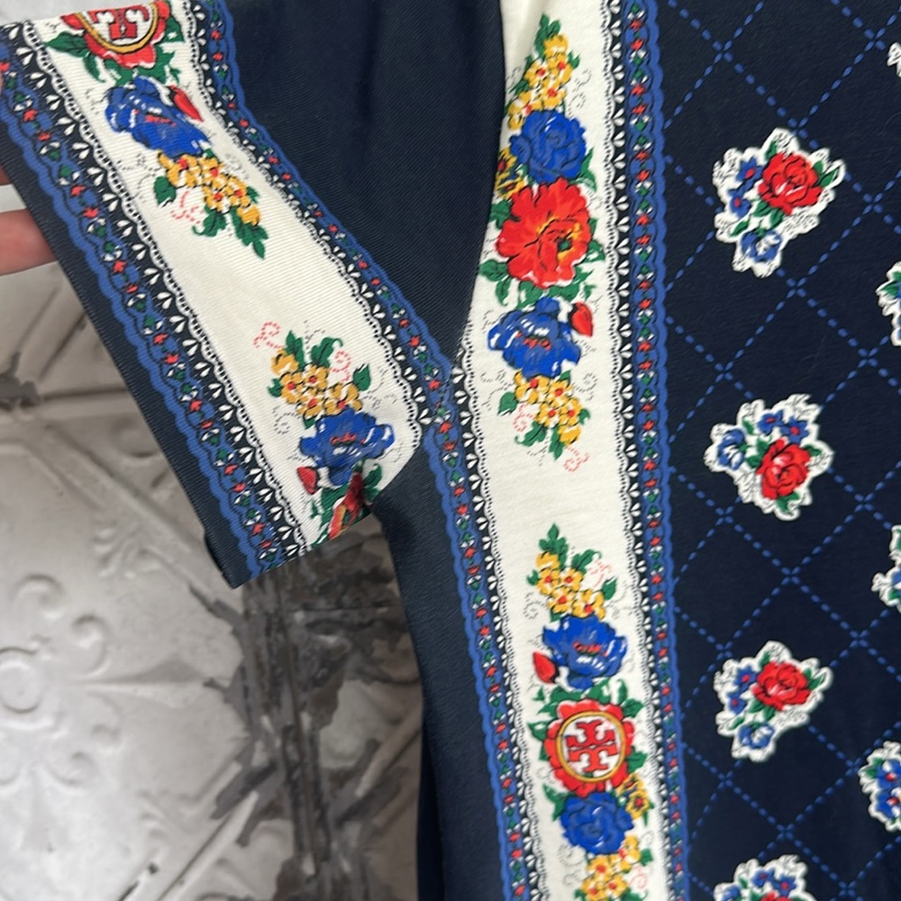 Tory Burch floral patterned Tshirt dress - Picture 6 of 9